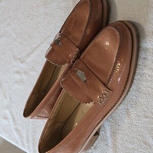 Coach Patent Penny Loafers